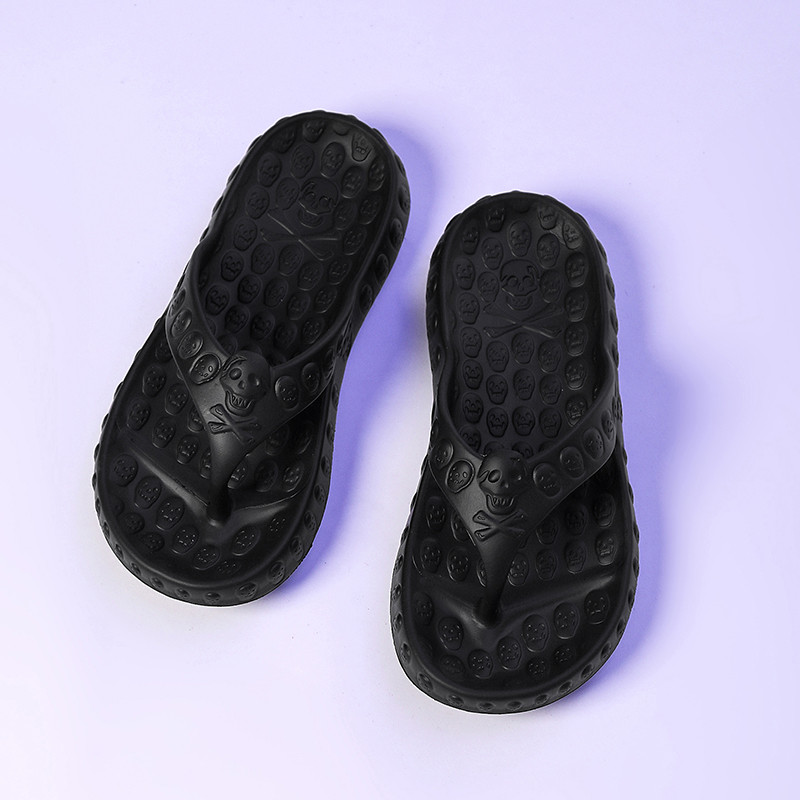 Δημιουργικές σαγιονάρες κρανίου καλοκαιρινές ανδρικές παντόφλες καινοτομία τσόκαρα για εξωτερικούς χώρους Σανδάλια παραλίας Ανδρικά σαγιονάρες εσωτερικού χώρου στο σπίτι Παπούτσια 38-45