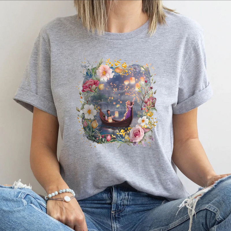 Vintage printsessi lillelised T-särgid naistele Riided Puhkus Vintage lühikeste varrukatega suvine tee Kawaii ülevaated Paljud riided Kevad