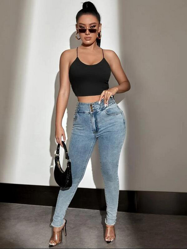 Ljetni novi SXY kratki Cami top bez leđa na vezanje