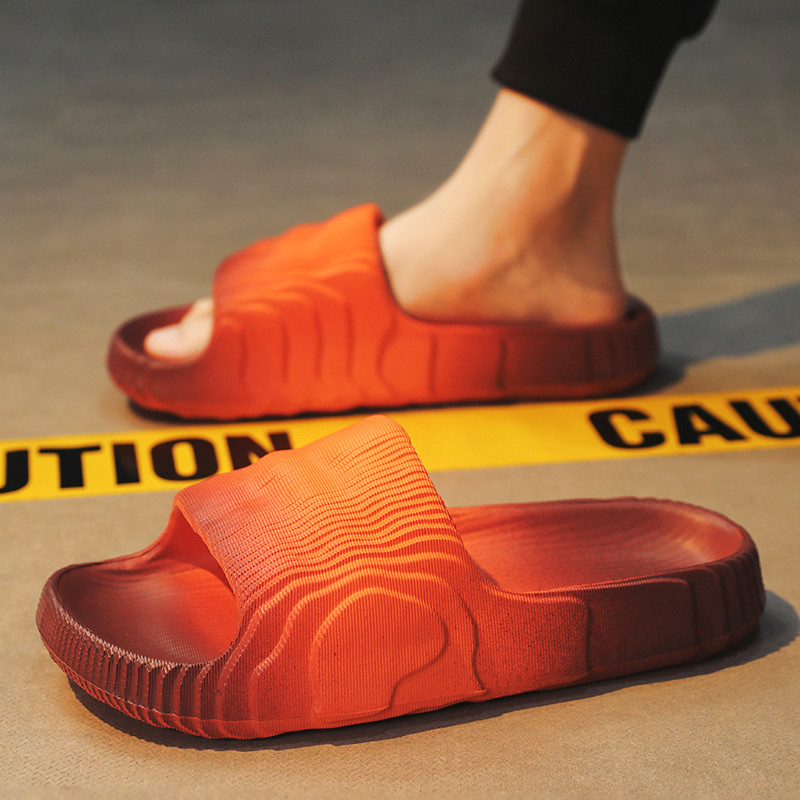 Papuci noi pentru bărbați, cu fund gros, cu platformă, tobogane de baie, pantofi de designer, antiderapante, pentru femei, pantofi pentru femei, șlapi, sandale