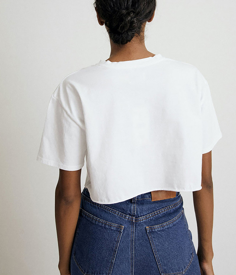 Sean Tsing® Majice kratkih rukava od 100% pamuka Ženske kratke rukave Jednobojne osnovne majice Prevelike ležerne ulične vanjske odjeće Ljetne kratke majice