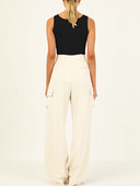 Γυναικείο πλεκτό με ραβδώσεις Crop Cami Top Αμάνικο Spaghetti Strap Bodycon Tank Tops Strechy Crochet