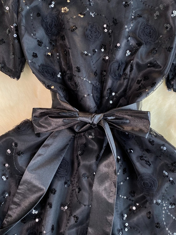 Moda 2024 noi femei rochie elegantă de petrecere ținută de palat rochii elegante cu paiete cu flori pentru femeie vintage fustă prințesă rochie de vară