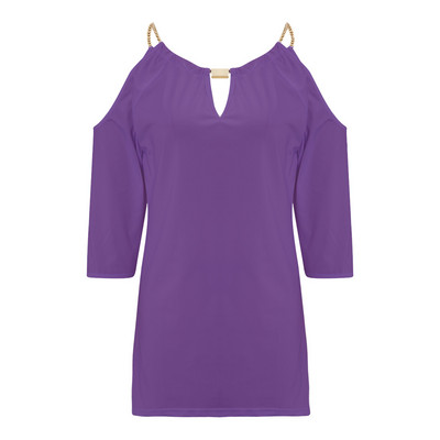 Cămașă de vară din bumbac pentru femei Bluze cu mânecă scurtă fără umeri Cămașă lejeră, solidă, casual S-XL