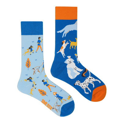 1paar meeste naiste sokid originaal AB Tide sokid keskmise kõrge toruga värvilised kassikoera koala lehma puuvillased sokid Four Seasons unisex sokid