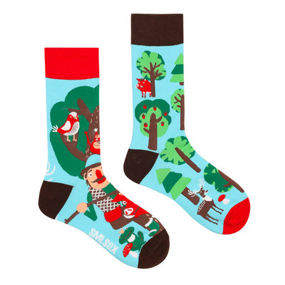 1paar meeste naiste sokid originaal AB Tide sokid keskmise kõrge toruga värvilised kassikoera koala lehma puuvillased sokid Four Seasons unisex sokid