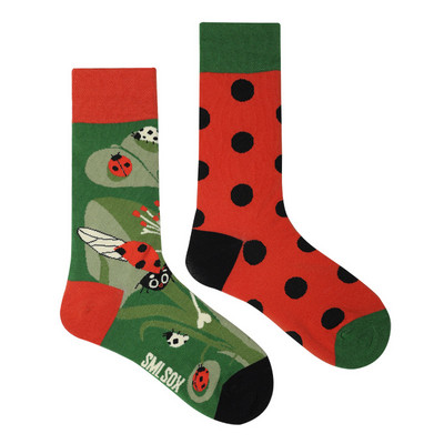 1paar meeste naiste sokid originaal AB Tide sokid keskmise kõrge toruga värvilised kassikoera koala lehma puuvillased sokid Four Seasons unisex sokid