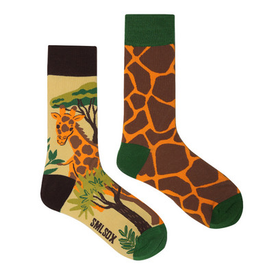 1paar meeste naiste sokid originaal AB Tide sokid keskmise kõrge toruga värvilised kassikoera koala lehma puuvillased sokid Four Seasons unisex sokid