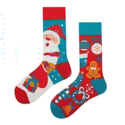 mandariinpart Meeste ja naiste sokid Original AB Trendikas sokid Medium High Tube Sokid Lilled Puuviljad Loomad Multikad Puuvillased sokid