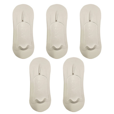 5 paari meeste sokid puuvillased hingavad suvised üliõhukesed No Show Ice siidist sokid silikoonist libisemiskindlad põhjast imavad meeste paadi sokid