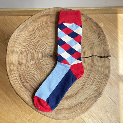 1paar uus meeste naiste puuvillased sokid vabaaja värvilised sokid meeskonna tänava rula sokid õnnelikud naljakad Harajuku sox meias