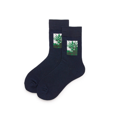 1paar uus meeste naiste puuvillased sokid vabaaja värvilised sokid meeskonna tänava rula sokid õnnelikud naljakad Harajuku sox meias