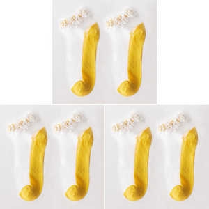 3 perechi de șosete scurte din dantelă transparentă pentru femei, șosete de vară din bumbac, subțiri, goale la gleznă, papuci de femei, moale, anti-alunecare, șosete invizibile