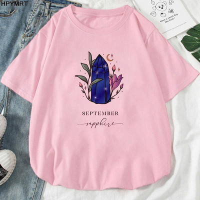 Ljetna ulična odjeća Moda Ležerna košulja kratkih rukava s O-izrezom Ženska odjeća majica kratkih rukava s dragim kamenjem, gornji dijelovi s travanjskim printom S-XXL