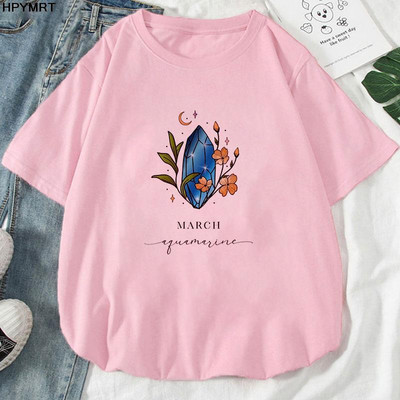 Ljetna ulična odjeća Moda Ležerna košulja kratkih rukava s O-izrezom Ženska odjeća majica kratkih rukava s dragim kamenjem, gornji dijelovi s travanjskim printom S-XXL