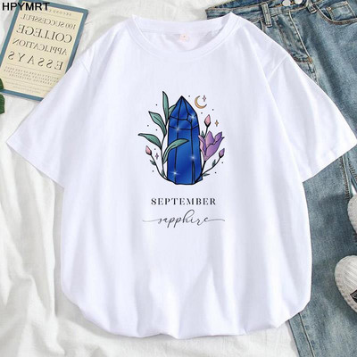 Ljetna ulična odjeća Moda Ležerna košulja kratkih rukava s O-izrezom Ženska odjeća majica kratkih rukava s dragim kamenjem, gornji dijelovi s travanjskim printom S-XXL