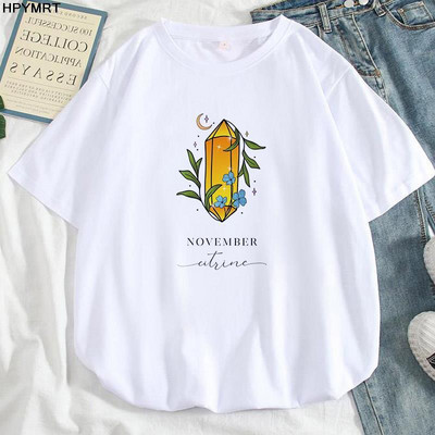 Ljetna ulična odjeća Moda Ležerna košulja kratkih rukava s O-izrezom Ženska odjeća majica kratkih rukava s dragim kamenjem, gornji dijelovi s travanjskim printom S-XXL