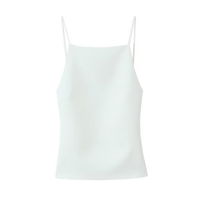 TRAF naiste High Street Sexy Camisole Tank Top Fashion Party Ümarkaela seljata Top Temperament Spice Girls Naiste