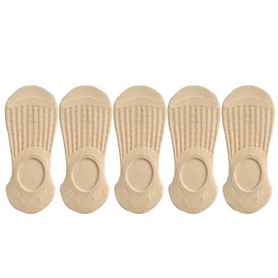 Naiste sokid suvised nähtamatud lühikesed No Show mood pitsid hingavad silikoonist libisemiskindlad puuvillased paadi sokid
