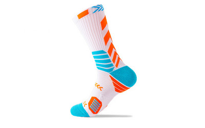 Șosete scurte de sport cu amortizare profesională, de compresie, de culoare strălucitoare, prosop, fund, alergare, fotbal, ciclism, în aer liber, baschet șosete