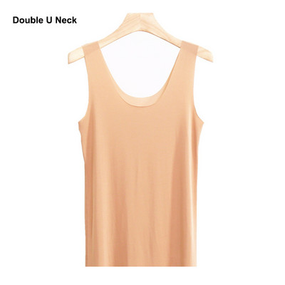 Plus veličina 5XL Bešavne majice na kamisol Ženske ljetne Ice svilene tanke majice bez rukava Ženske modne jednobojne kratke majice Donje rublje Žensko