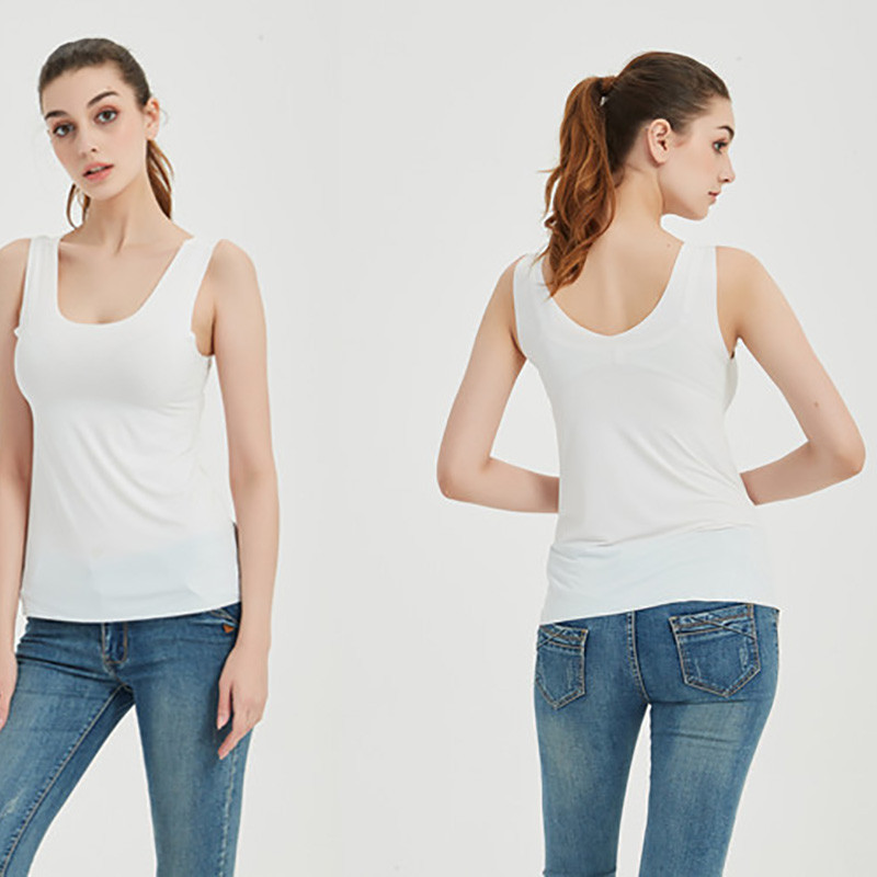 Plus veličina 5XL Bešavne majice na kamisol Ženske ljetne Ice svilene tanke majice bez rukava Ženske modne jednobojne kratke majice Donje rublje Žensko