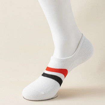 5 чифта ДАМСКИ невидими чорапи и чехли, летни чорапи с памучно сърце против приплъзване до глезена, ежедневни дишащи тънки чорапи тип лодка