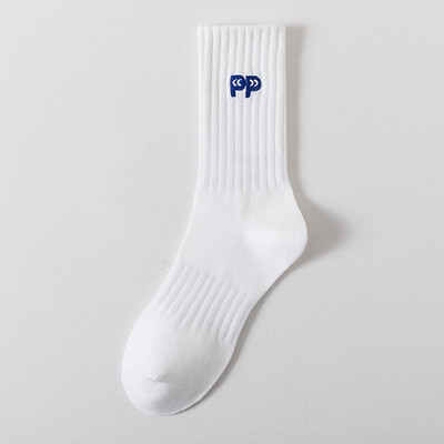 Șosete cu desene animate brodate Șosete unisex de modă în stil Harajuku Kawaii amuzant de primăvară toamnă șosete pentru femei Șosete minunate din bumbac