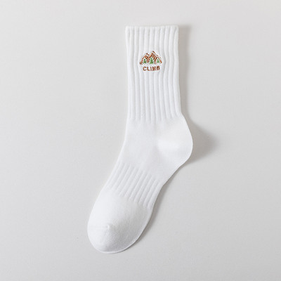 Șosete cu desene animate brodate Șosete unisex de modă în stil Harajuku Kawaii amuzant de primăvară toamnă șosete pentru femei Șosete minunate din bumbac