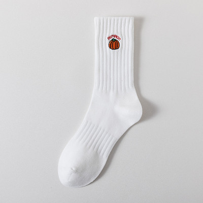 Șosete cu desene animate brodate Șosete unisex de modă în stil Harajuku Kawaii amuzant de primăvară toamnă șosete pentru femei Șosete minunate din bumbac