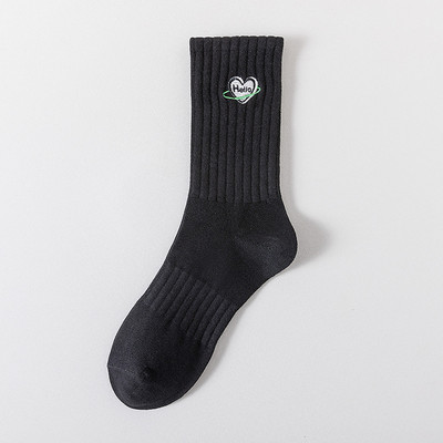 Șosete cu desene animate brodate Șosete unisex de modă în stil Harajuku Kawaii amuzant de primăvară toamnă șosete pentru femei Șosete minunate din bumbac