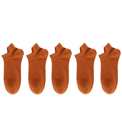 5 Ζεύγη/Παρτίδα γυναικείες κάλτσες Casual αναπνεύσιμη λευκή κάλτσα αστραγάλου καλοκαιρινή χαμηλή κοπή βαμβακερή λεπτή κοντή No-Show Elastic Sox Calcetines