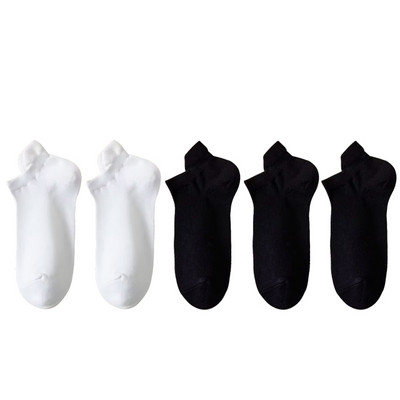 5 Ζεύγη/Παρτίδα γυναικείες κάλτσες Casual αναπνεύσιμη λευκή κάλτσα αστραγάλου καλοκαιρινή χαμηλή κοπή βαμβακερή λεπτή κοντή No-Show Elastic Sox Calcetines