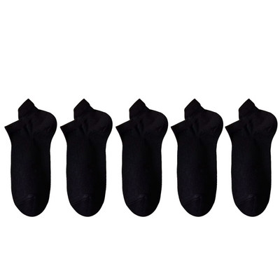5 Ζεύγη/Παρτίδα γυναικείες κάλτσες Casual αναπνεύσιμη λευκή κάλτσα αστραγάλου καλοκαιρινή χαμηλή κοπή βαμβακερή λεπτή κοντή No-Show Elastic Sox Calcetines