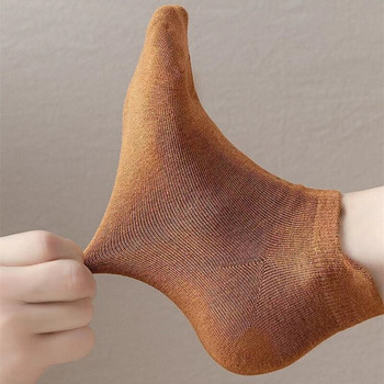 10 чифта класически плътни чорапи до глезена, удобни и дишащи универсални ниски чорапи, дамски чорапи и трикотаж