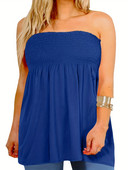 Naiste suures suuruses seksikas toruga topp daamile, vabaaja ühevärvilised varrukateta soonikuga kergelt venivad plisseeritud riided