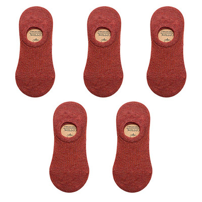 5 paari naiste nähtamatud paadi sokid suvised üliõhukesed puuvillased sokid hingavad silikoonist libisemiskindlad pahkluu madalad tüdrukud Sox Calcetines
