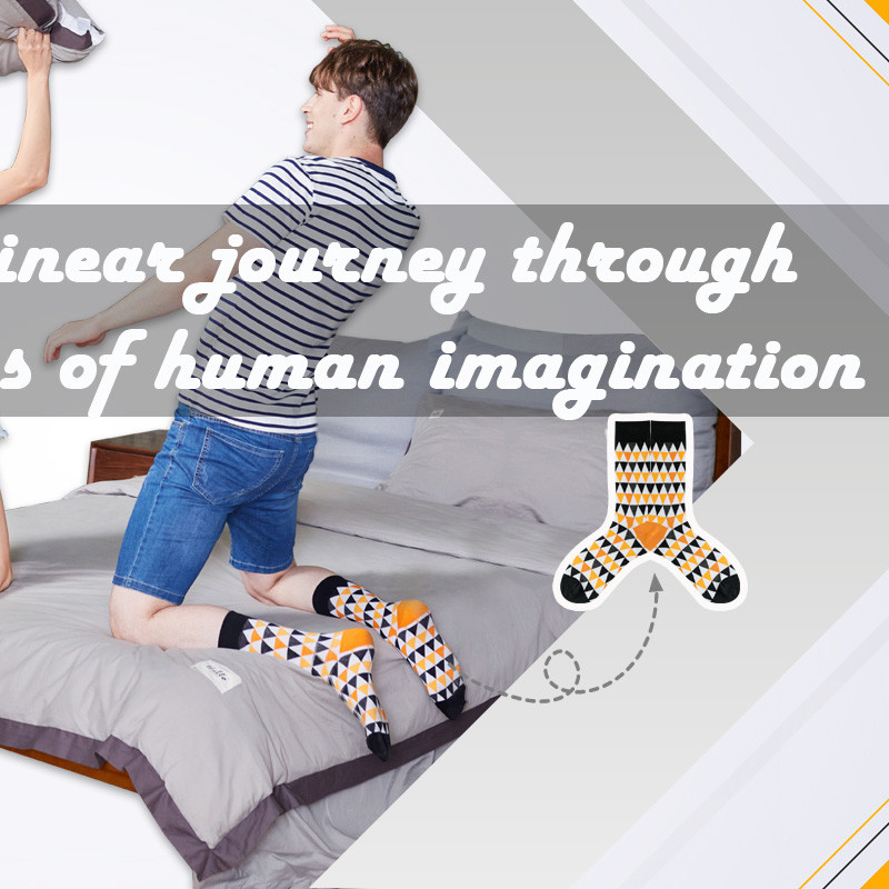 2021 șosete pentru bărbați cu cel mai recent design șosete cu tub mijlociu șosete de toamnă șosete de calitate pentru afaceri cu zăbrele geometrice colorate pentru bărbați șosete din bumbac