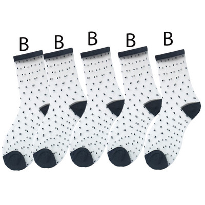 Mood Kawaii naiste sokid Seksikad pitsist võrksokid Segavärvilised kiud läbipaistev veniv elastsus pahkluu võrgulõng Thin Sox