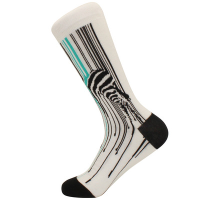 Új Happy Mens Zokni Női Újdonság Rajzfilm Zokni Fésűs Pamut Vicces Férfi Nagyméretű Legénység Harajuku Hip Hop Vastag Hosszú Zokni