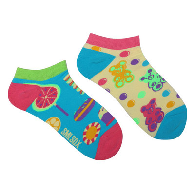 Sieviešu asimetriskas AB zeķes Ins Dzīvnieku un augu potīšu zeķes multfilma Krāsains sporta kokvilnas zeķes Vīriešu sieviešu zeķes Low Cut Sox