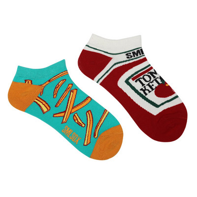 Sieviešu asimetriskas AB zeķes Ins Dzīvnieku un augu potīšu zeķes multfilma Krāsains sporta kokvilnas zeķes Vīriešu sieviešu zeķes Low Cut Sox