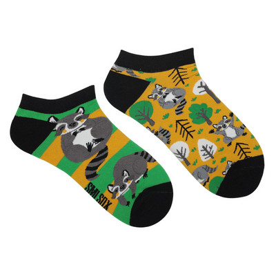 Sieviešu asimetriskas AB zeķes Ins Dzīvnieku un augu potīšu zeķes multfilma Krāsains sporta kokvilnas zeķes Vīriešu sieviešu zeķes Low Cut Sox