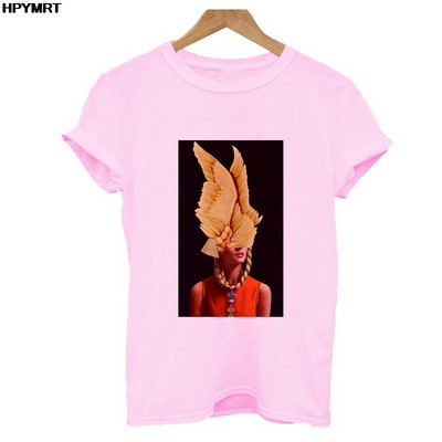 Reducere de vară Cămașă nouă streetwear pentru femei Tendință la modă Grafică imprimeu O-gât Casual cu mânecă scurtă Topuri Tricou alb roz S-XXL