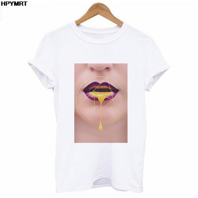 Reducere de vară Cămașă nouă streetwear pentru femei Tendință la modă Grafică imprimeu O-gât Casual cu mânecă scurtă Topuri Tricou alb roz S-XXL