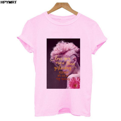 Reducere de vară Cămașă nouă streetwear pentru femei Tendință la modă Grafică imprimeu O-gât Casual cu mânecă scurtă Topuri Tricou alb roz S-XXL