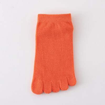 Άνοιξη Καλοκαίρι Γυναικείες κοντές κάλτσες πέντε δακτύλων καραμέλα Κάλτσες αστράγαλο Απορρόφηση ιδρώτα Βαμβακερές κάλτσες με σπαστά δάχτυλα με 5 δάχτυλα