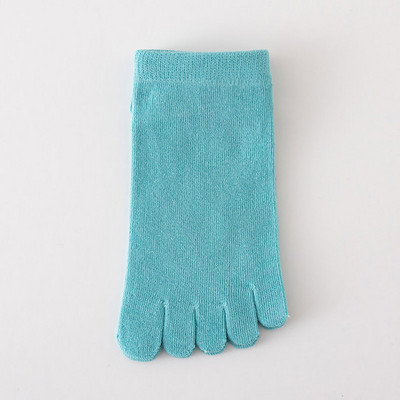 Άνοιξη Καλοκαίρι Γυναικείες κοντές κάλτσες πέντε δακτύλων καραμέλα Κάλτσες αστράγαλο Απορρόφηση ιδρώτα Βαμβακερές κάλτσες με σπαστά δάχτυλα με 5 δάχτυλα