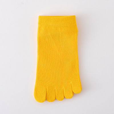 Άνοιξη Καλοκαίρι Γυναικείες κοντές κάλτσες πέντε δακτύλων καραμέλα Κάλτσες αστράγαλο Απορρόφηση ιδρώτα Βαμβακερές κάλτσες με σπαστά δάχτυλα με 5 δάχτυλα