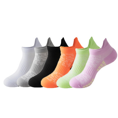 6 paari No Show Sport Jooksusokid Sportlikud madala lõikega sokid Paksud kootud Outdoor Fitness Hingavad kiiresti kuivavad kulumiskindlad sokid